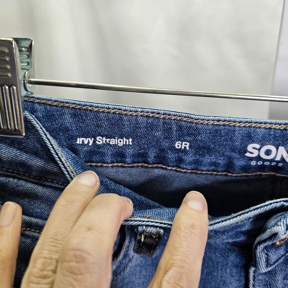 Sonoma Curvy Straight Leg Jeans Size 6 - Picture 6 of 9